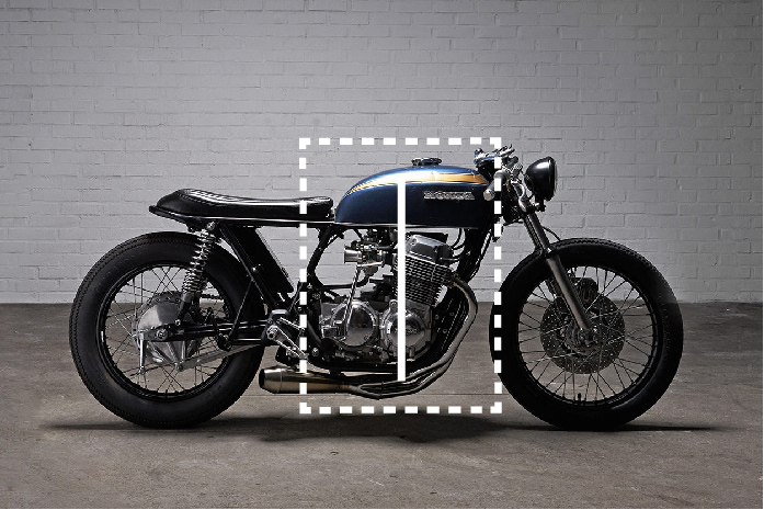 Cafe Racer Visual Weight