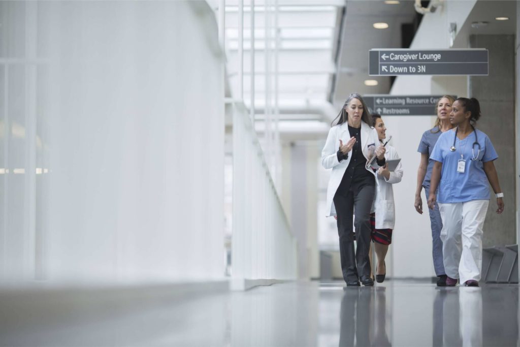 Concept image of the doctors floor at the ICE Mall.