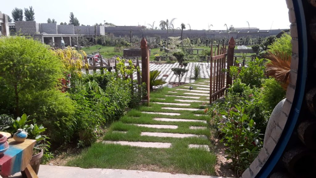 Outside view from a farmhouse Islamabad.