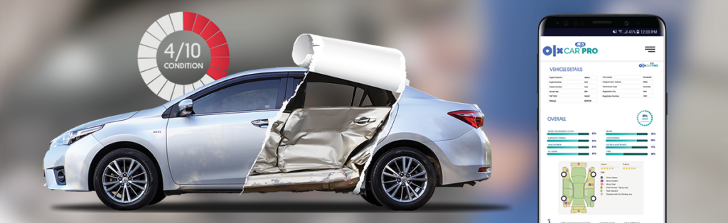 A designed image showing why car inspection is important.