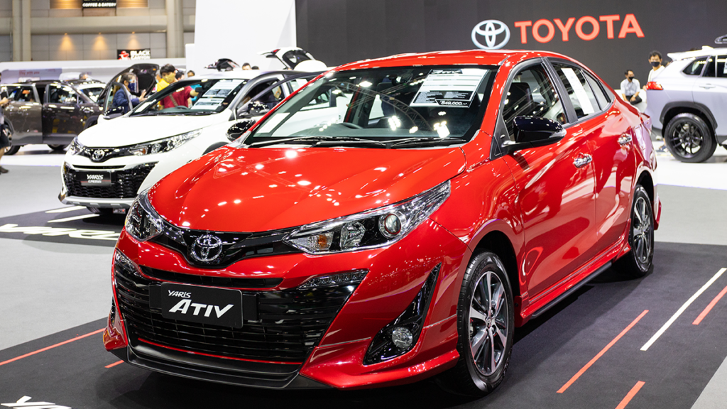 Altiv Vraiant of the Toyota Yaris 2020