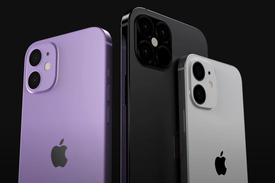 rumoured look for the range of iPhone 12, iPhone 12 Pro, and iPhone 12 Pro Max