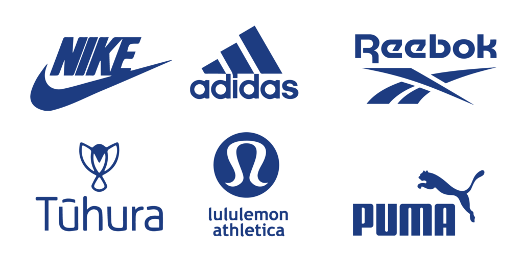 activewear logos