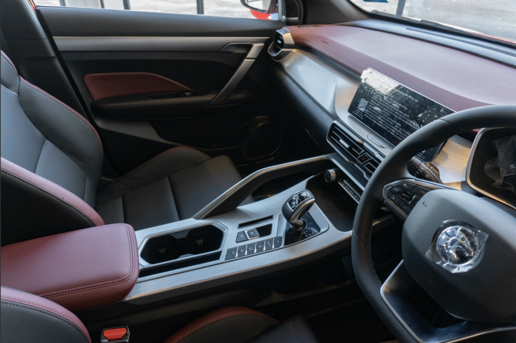 Interior gear-box panel of Proton X70