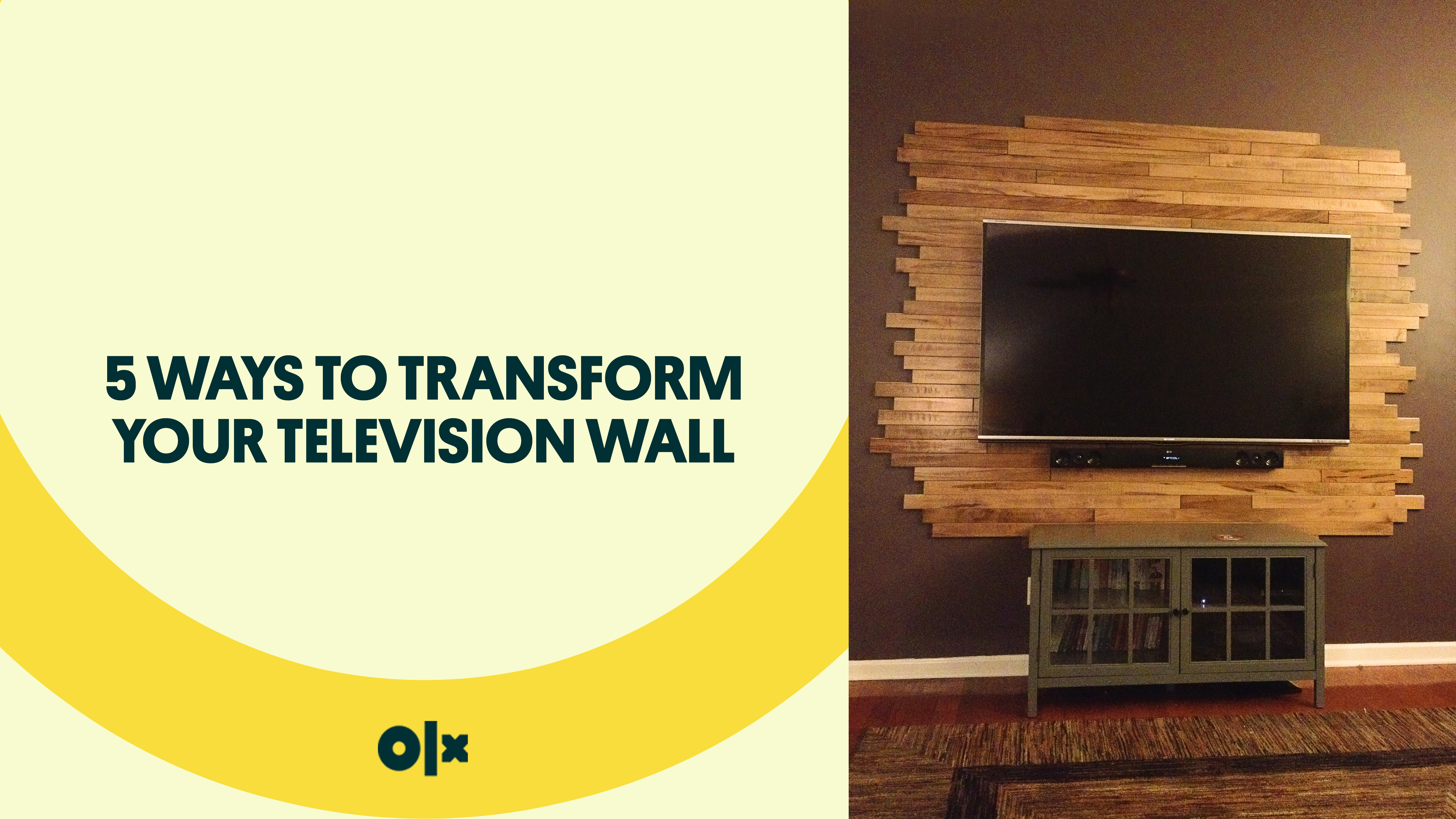 5 Ways To Transform Your Television Wall