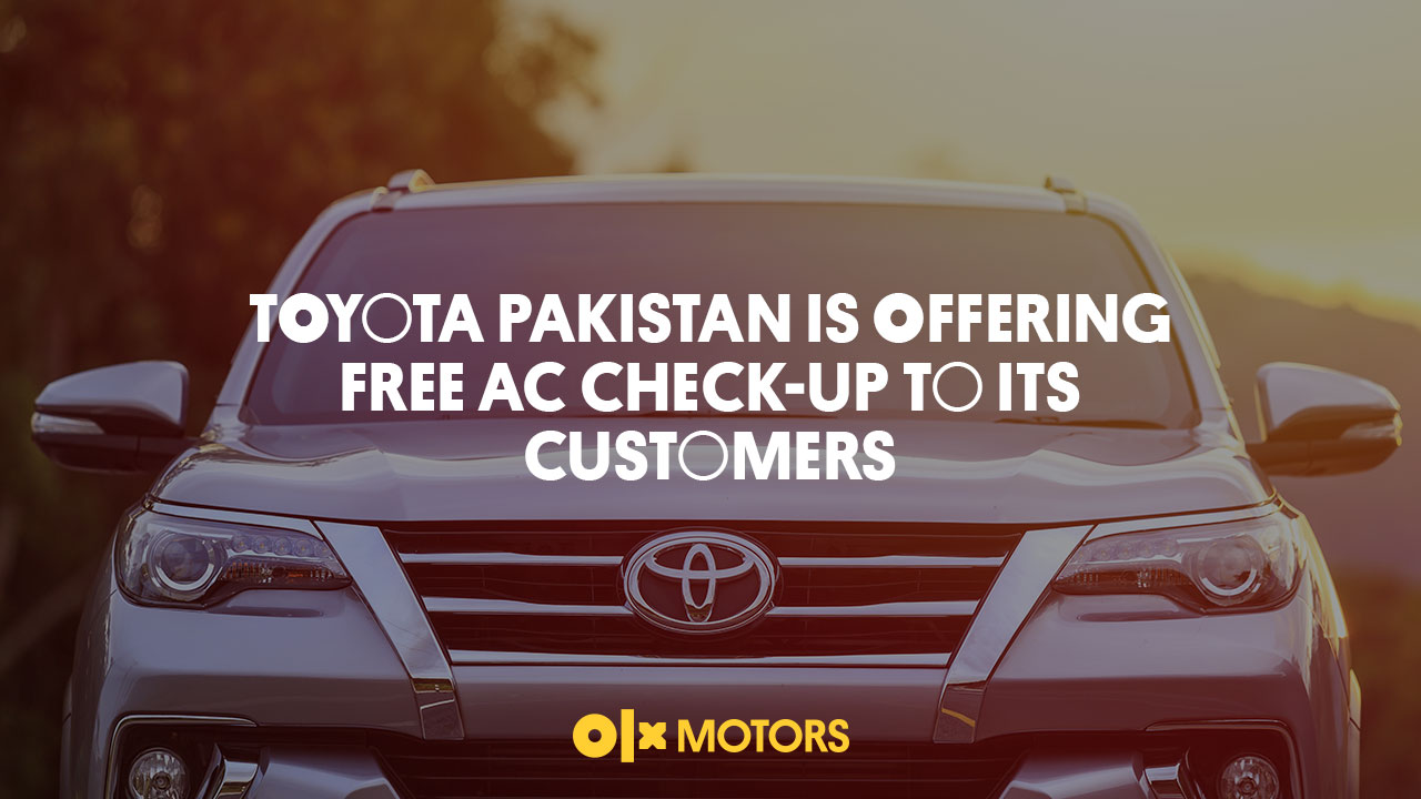 Toyota Pakistan Is Offering Free AC Check-Up To Its Customers