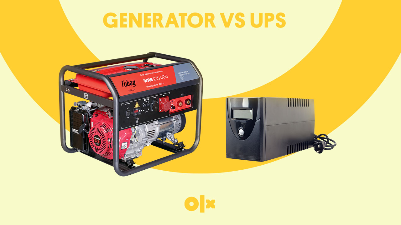 Generator VS UPS: What To Choose?