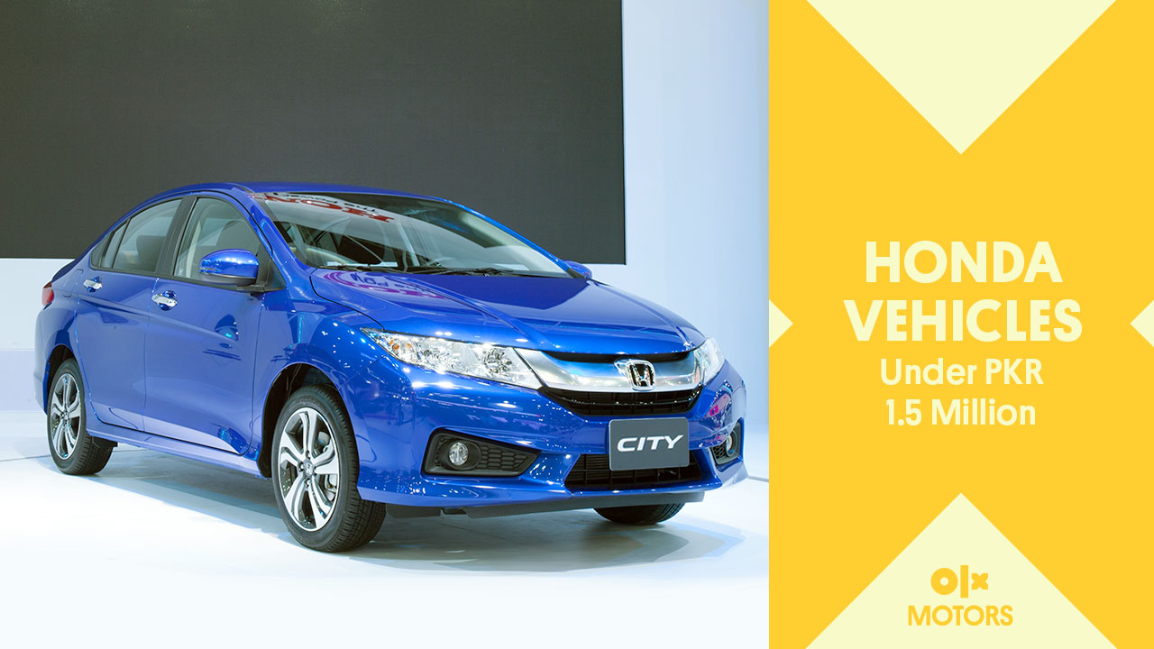 5 Honda Cars That You Can Buy Under PKR 1.5 Million