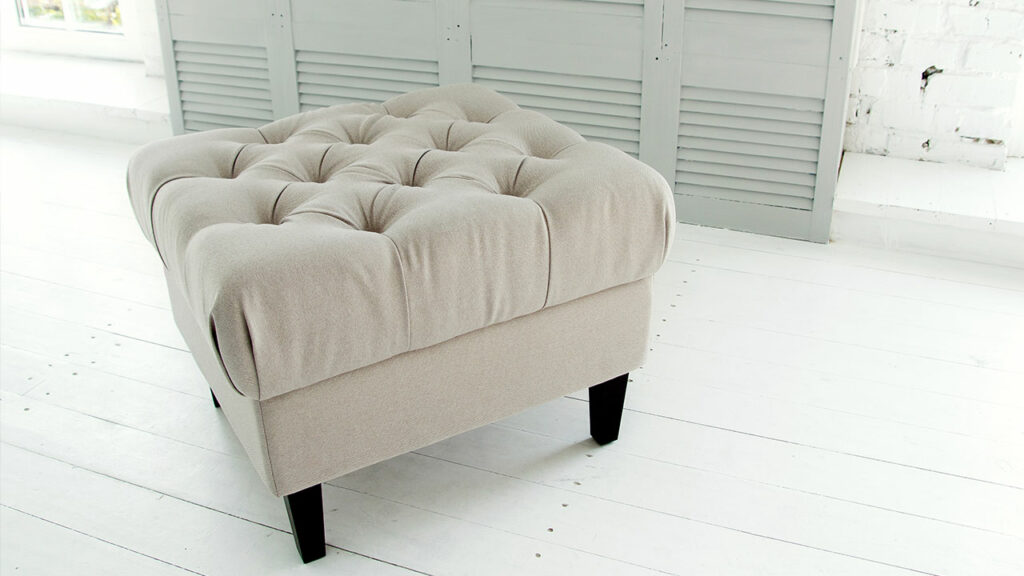 Ottoman is an all-rounder. Use it as a coffee table, footrest, stool, or secret storage box to hide your snacks. 