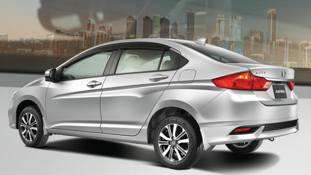 Honda City 2021 side profile