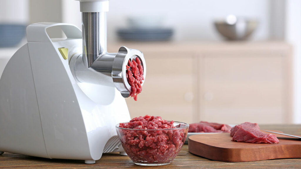 Mincer for convenient mincing at home. 