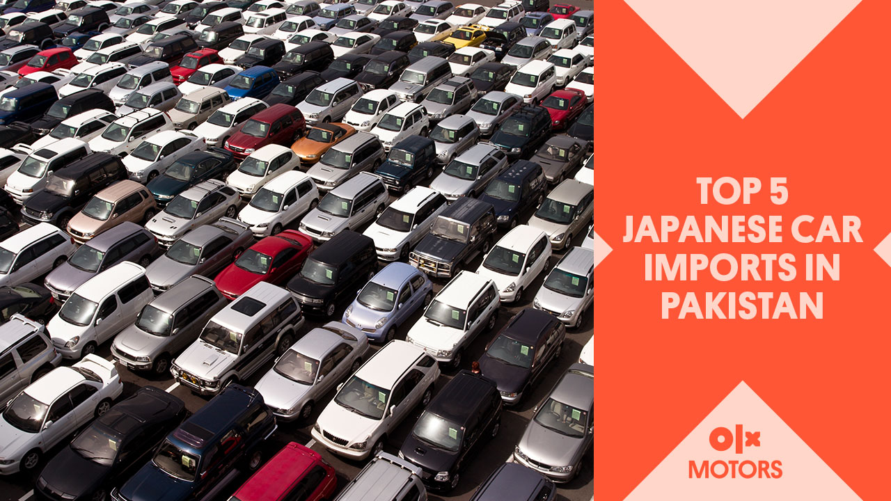 Top 5 Japanese Car Imports In Pakistan