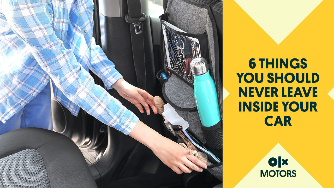 6 Things You Should Never Leave Inside Your Car