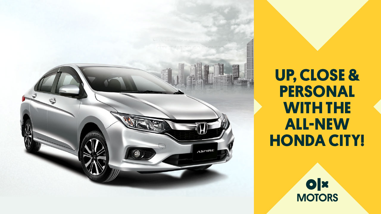 Up, Close & Personal with the all-new Honda City!