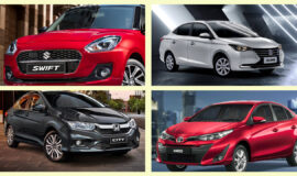 Swift or Yaris or City or Alsvin? Which Gets You the Most for Your Money?