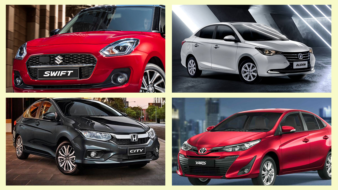 Swift or Yaris or City or Alsvin? Which Gets You the Most for Your Money?